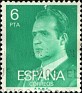 Spain 1977 Don Juan Carlos I 6 PTA Green Edifil 2392